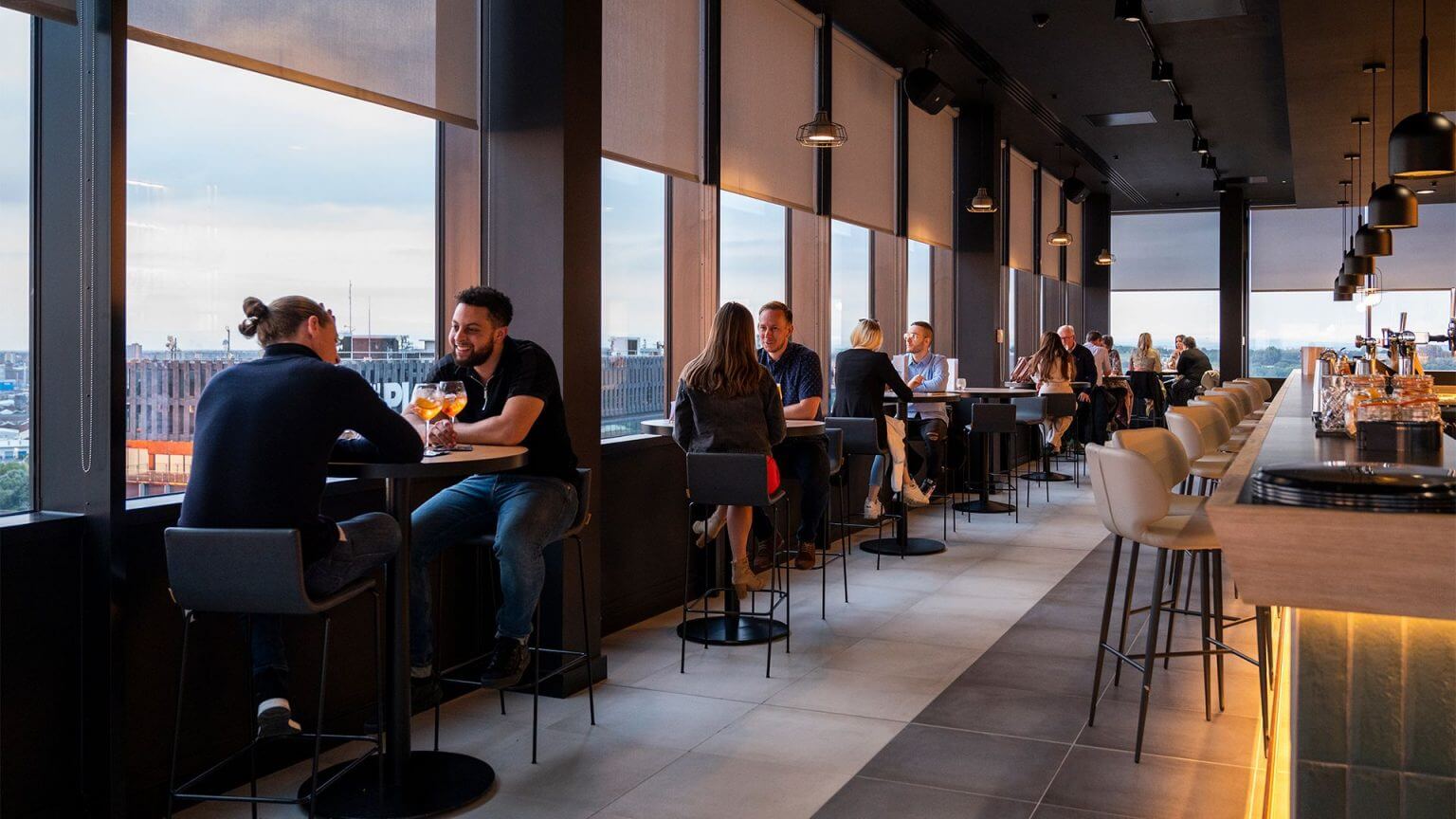 360 Sky Bar Liverpool Gino D'Acampo