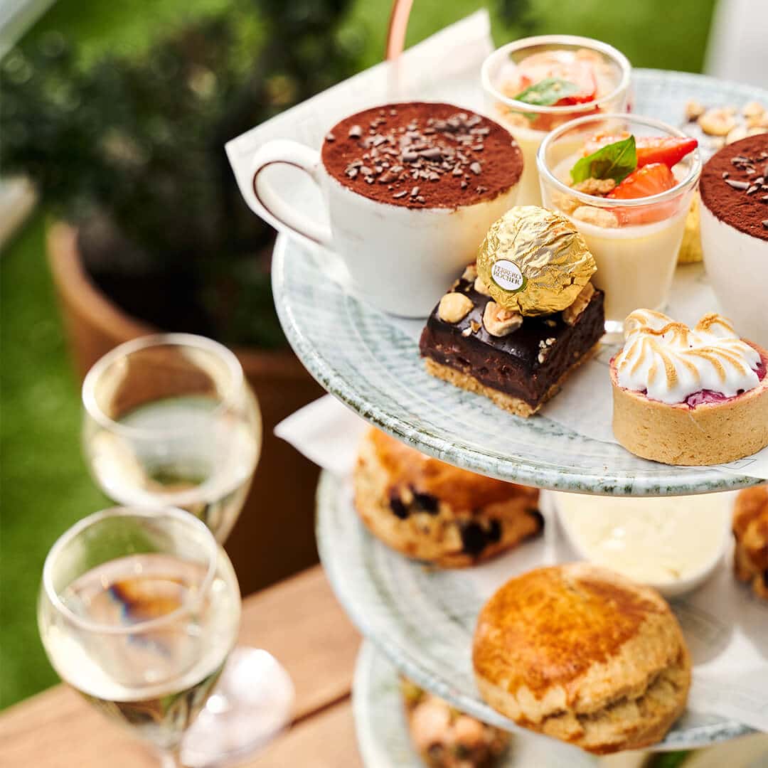 Afternoon Tea at First Street Bar & Kitchen, Manchester Gino D'Acampo